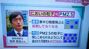 臭いが届く距離の写真